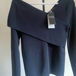 Lauren Ralph Lauren, Off The Shoulder Sweater, Size Small, Brand New, never worn